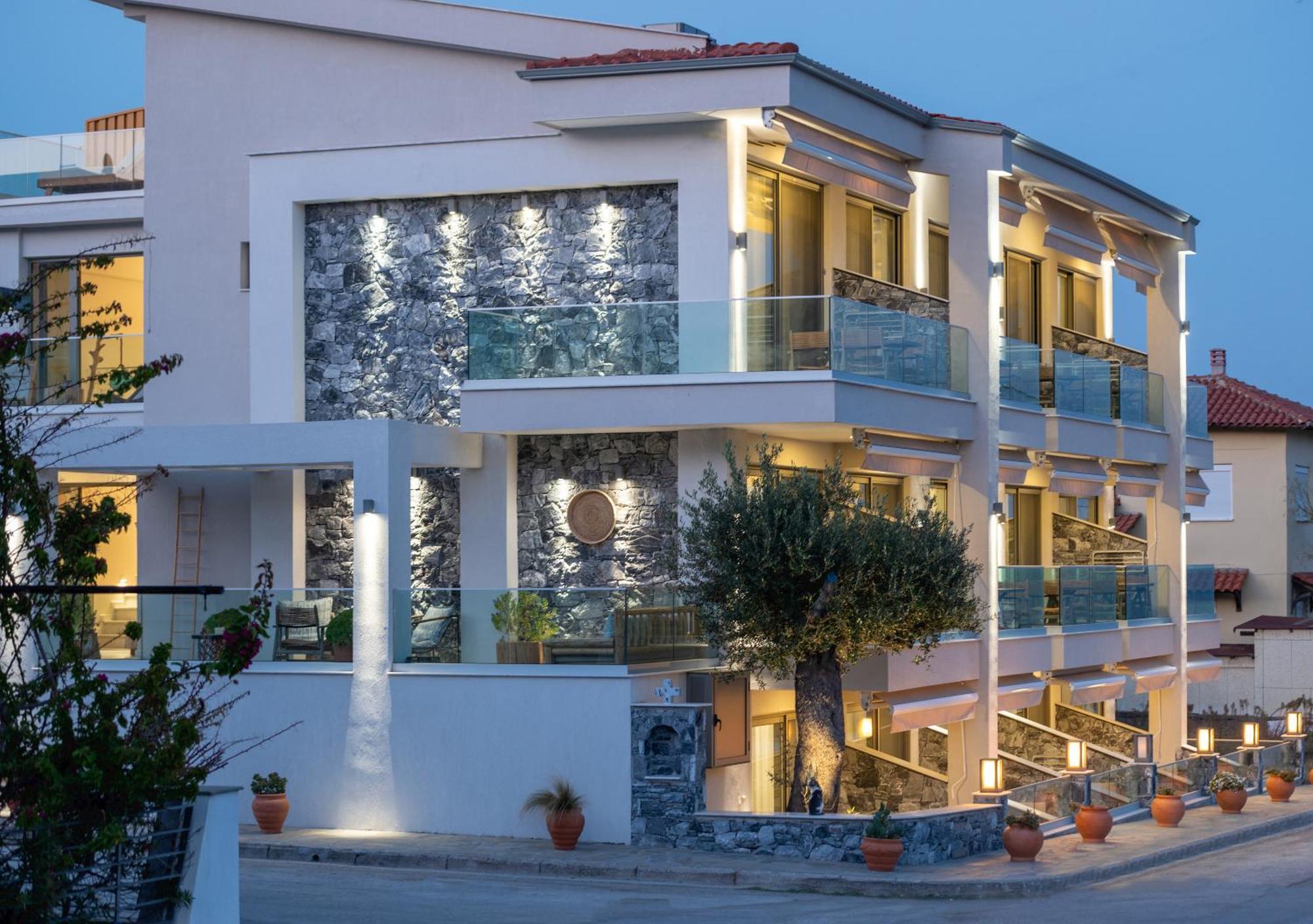 Ikies Apollon Boutique Hotel Sarti Extérieur photo